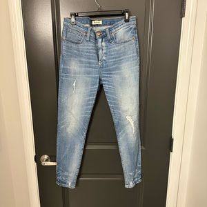 Madewell skinny jeans - high rise
